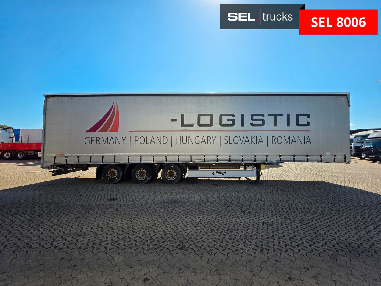 Fliegl SDS01 / Hubdach / EDSCHA / Mega / Liftachse - Poluprikolica sa ceradom: slika 4 Fliegl SDS01 / Hubdach / EDSCHA / Mega / Liftachse - Poluprikolica sa ceradom: slika 4