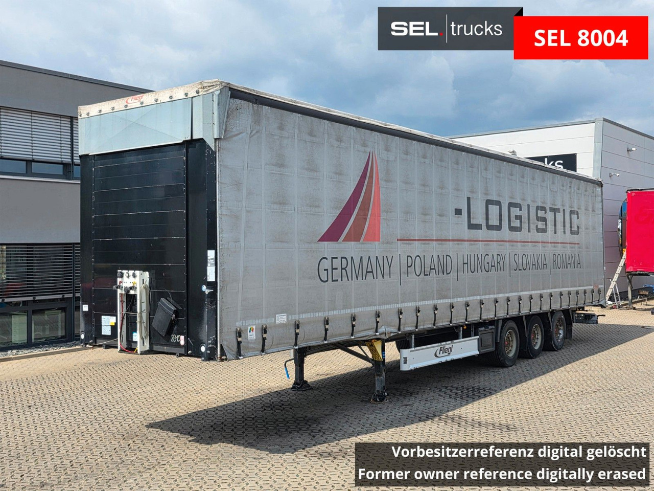 Fliegl SDS01 / Hubdach / EDSCHA / Mega / Liftachse - Poluprikolica sa ceradom: slika 1 Fliegl SDS01 / Hubdach / EDSCHA / Mega / Liftachse - Poluprikolica sa ceradom: slika 1