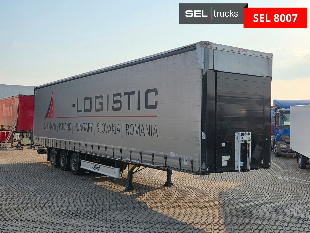 Fliegl SDS01 / Hubdach / EDSCHA / Mega / Liftachse - Poluprikolica sa ceradom: slika 3 Fliegl SDS01 / Hubdach / EDSCHA / Mega / Liftachse - Poluprikolica sa ceradom: slika 3