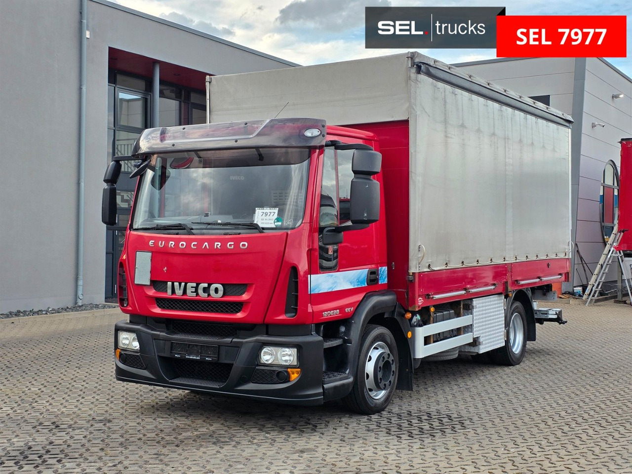 Iveco Eurocargo 120E28 / Ladebordwand / Aluklappen - Kamion sa ceradom: slika 1 Iveco Eurocargo 120E28 / Ladebordwand / Aluklappen - Kamion sa ceradom: slika 1