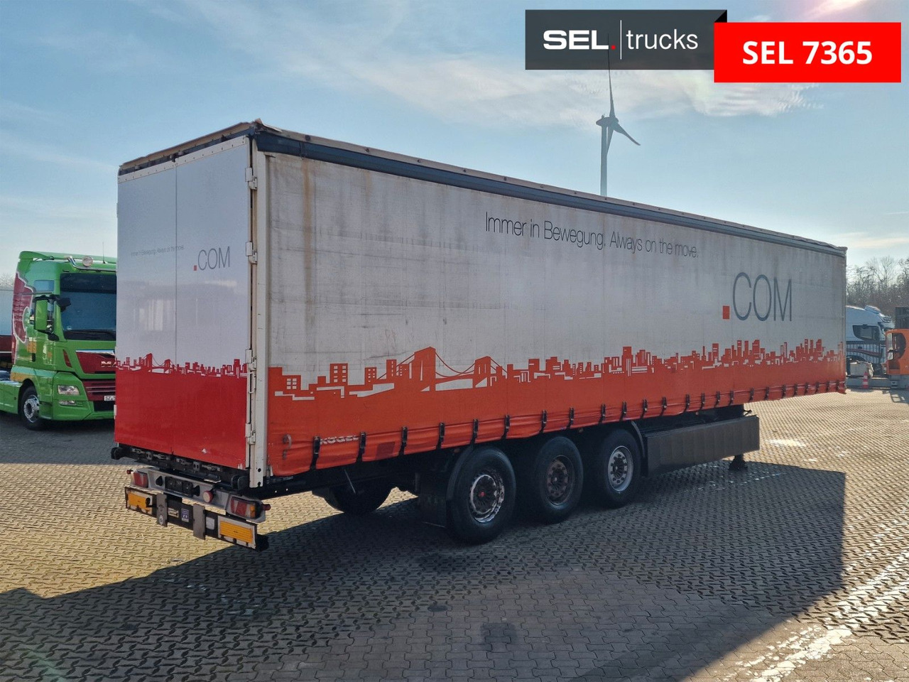 Kögel SN 24 / EDSCHA - Poluprikolica sa ceradom: slika 5 Kögel SN 24 / EDSCHA - Poluprikolica sa ceradom: slika 5