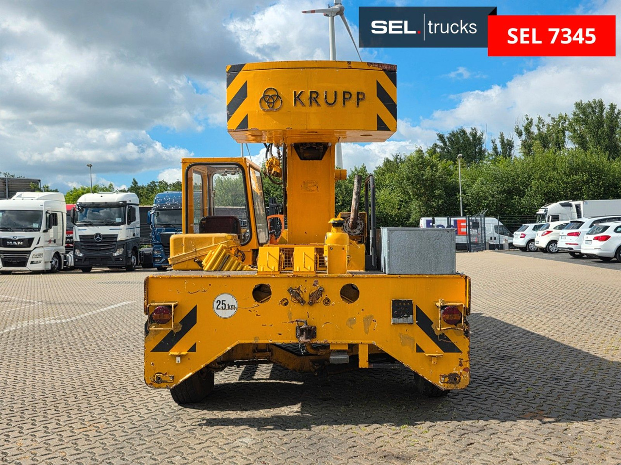 Kamion sa dizalicom Krupp 12 GMTI Mobilkran: slika 7