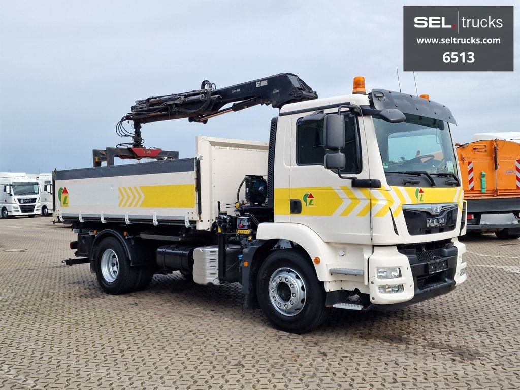 MAN TGM 18.340 / HIAB 111 ES-3DUO / Kipper - Istovarivač, Kamion sa dizalicom: slika 3 MAN TGM 18.340 / HIAB 111 ES-3DUO / Kipper - Istovarivač, Kamion sa dizalicom: slika 3