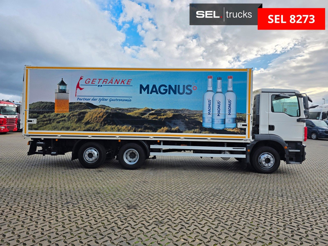 MAN TGM 22.290 6x2-4 LL / Ldbw / Rückfahrk. / Lenkac - Kamion za prevoz boca: slika 4 MAN TGM 22.290 6x2-4 LL / Ldbw / Rückfahrk. / Lenkac - Kamion za prevoz boca: slika 4