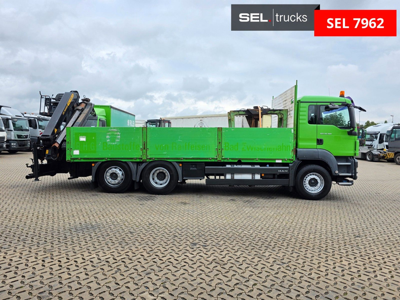 MAN TGS 26.360 6x2-2 BL/ Palfinger 16002 / Lenkachse - Kamion sa dizalicom: slika 4 MAN TGS 26.360 6x2-2 BL/ Palfinger 16002 / Lenkachse - Kamion sa dizalicom: slika 4
