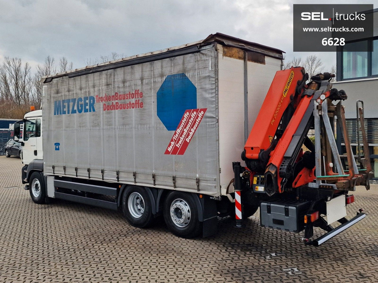 MAN TGS 26.360 / Palfinger PK 22002EH / Lenkachse MAN TGS 26.360 / Palfinger PK 22002EH / Lenkachse - Kamion sa dizalicom, Kamion sa ceradom: slika 2 MAN TGS 26.360 / Palfinger PK 22002EH / Lenkachse MAN TGS 26.360 / Palfinger PK 22002EH / Lenkachse - Kamion sa dizalicom, Kamion sa ceradom: slika 2