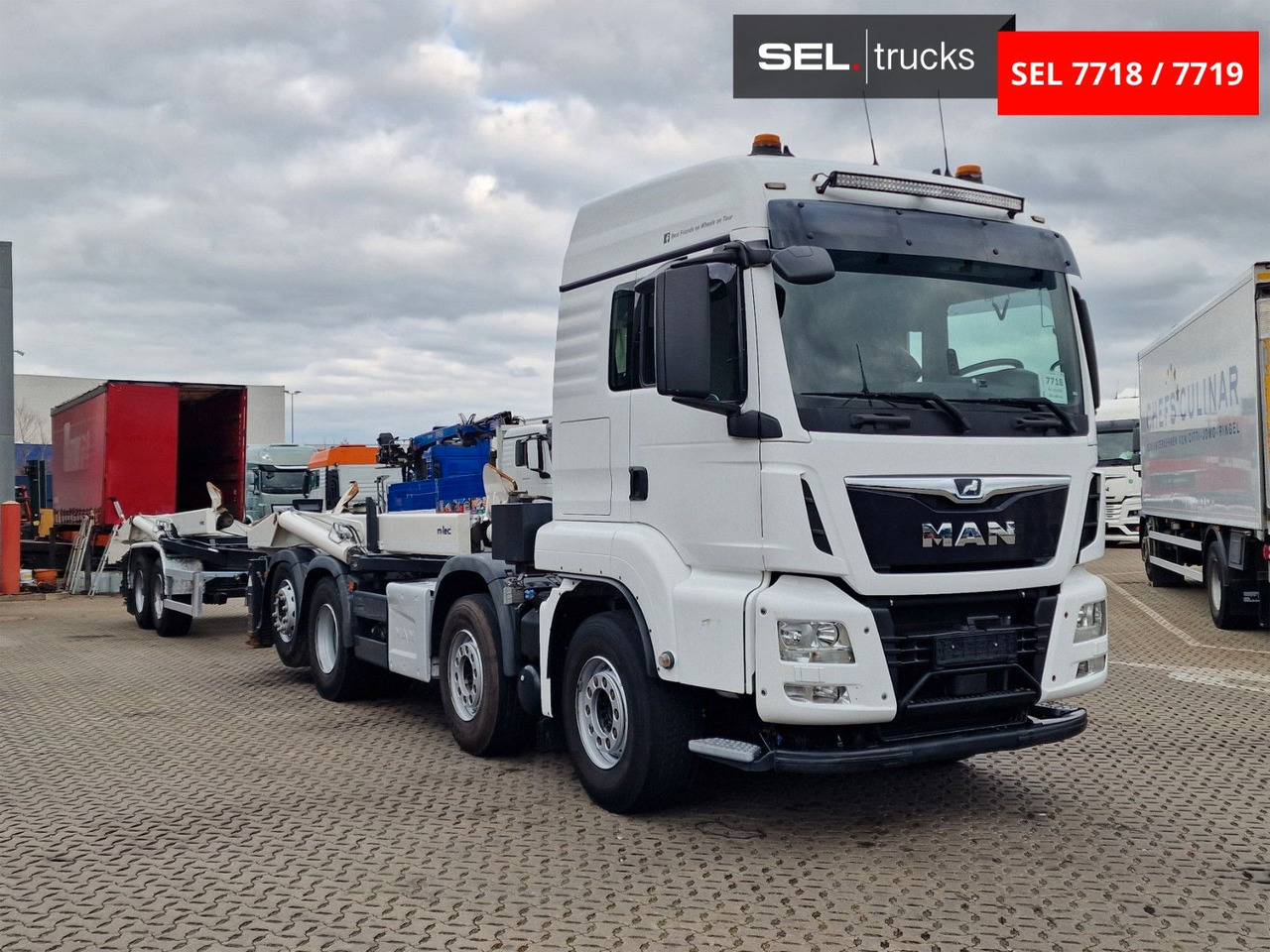 MAN TGS 35.500.8X2-6 BL / Silosteller / Lenkachse - Istovarivač: slika 3 MAN TGS 35.500.8X2-6 BL / Silosteller / Lenkachse - Istovarivač: slika 3