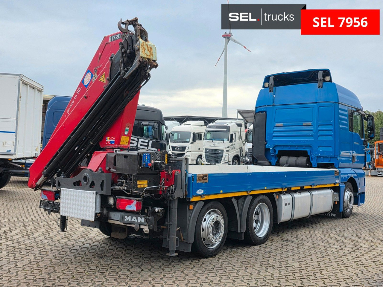 MAN TGX 24.440 6X2-2 LL-U / Intarder / HMF / Fernb. - Kamion sa dizalicom: slika 5 MAN TGX 24.440 6X2-2 LL-U / Intarder / HMF / Fernb. - Kamion sa dizalicom: slika 5