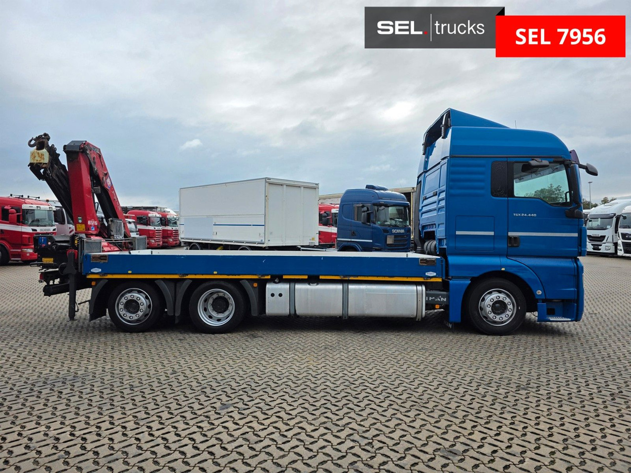 MAN TGX 24.440 6X2-2 LL-U / Intarder / HMF / Fernb. - Kamion sa dizalicom: slika 4 MAN TGX 24.440 6X2-2 LL-U / Intarder / HMF / Fernb. - Kamion sa dizalicom: slika 4