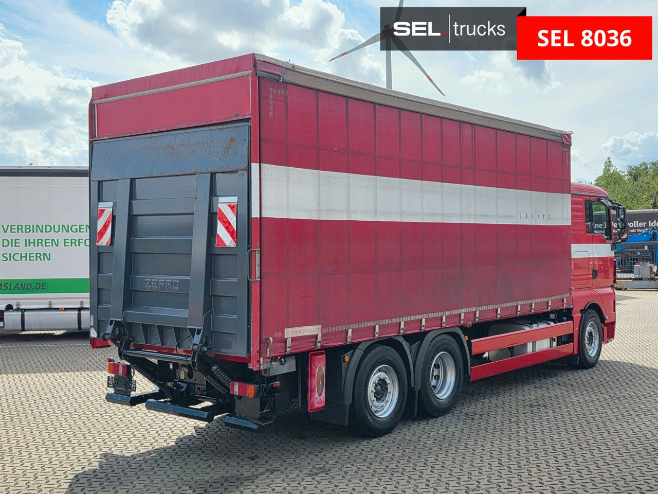 MAN TGX 26.360 6X2-2 LL / Intarder / Ldbw /Lenkachse - Kamion sa ceradom: slika 5 MAN TGX 26.360 6X2-2 LL / Intarder / Ldbw /Lenkachse - Kamion sa ceradom: slika 5