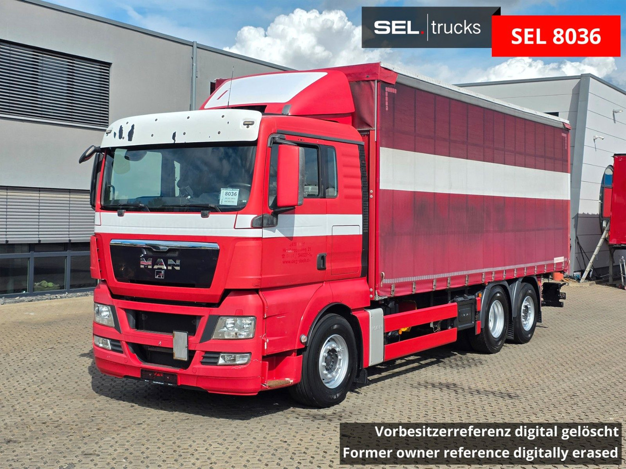 MAN TGX 26.360 6X2-2 LL / Intarder / Ldbw /Lenkachse - Kamion sa ceradom: slika 1 MAN TGX 26.360 6X2-2 LL / Intarder / Ldbw /Lenkachse - Kamion sa ceradom: slika 1