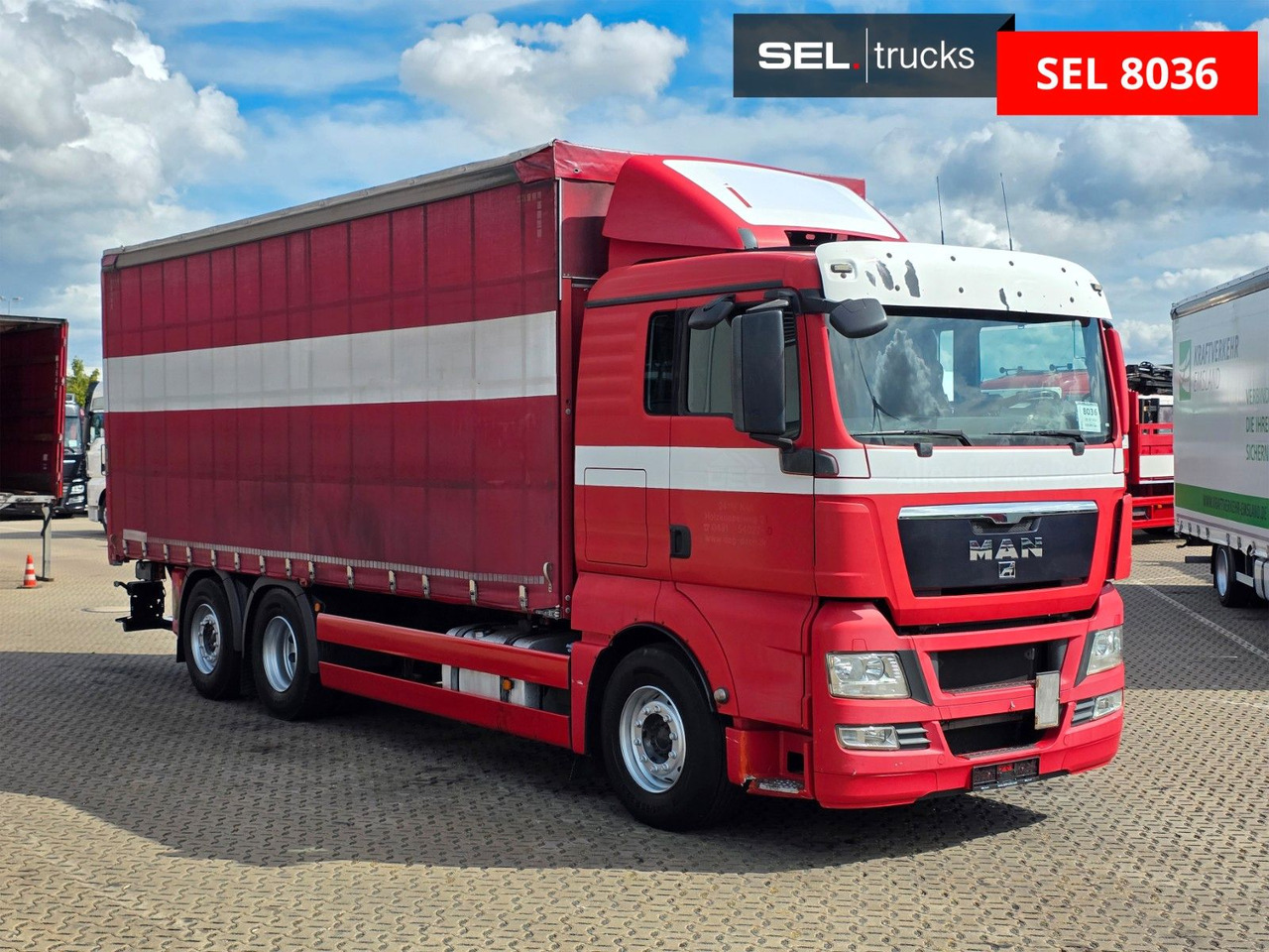 MAN TGX 26.360 6X2-2 LL / Intarder / Ldbw /Lenkachse - Kamion sa ceradom: slika 3 MAN TGX 26.360 6X2-2 LL / Intarder / Ldbw /Lenkachse - Kamion sa ceradom: slika 3