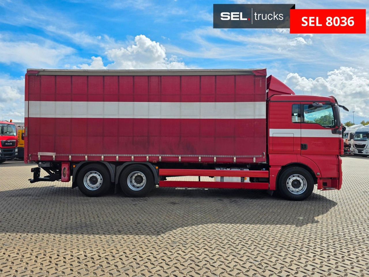 MAN TGX 26.360 6X2-2 LL / Intarder / Ldbw /Lenkachse - Kamion sa ceradom: slika 4 MAN TGX 26.360 6X2-2 LL / Intarder / Ldbw /Lenkachse - Kamion sa ceradom: slika 4
