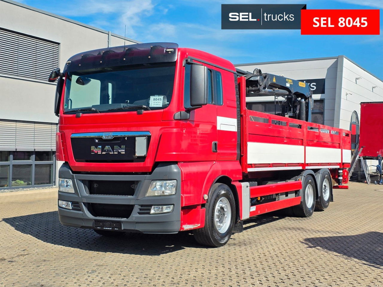 MAN TGX 26.400 6x2-2 LL / Ohne Fernbed. / Lenkachse - Kamion sa dizalicom: slika 1 MAN TGX 26.400 6x2-2 LL / Ohne Fernbed. / Lenkachse - Kamion sa dizalicom: slika 1