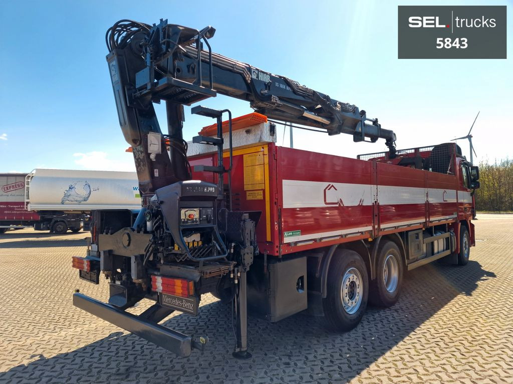 Mercedes-Benz Actros 2546 / HIAB 166K / ADC 4,1t / Lenkachse - Kamion sa dizalicom, Kamion sa tovarnim sandukom: slika 5 Mercedes-Benz Actros 2546 / HIAB 166K / ADC 4,1t / Lenkachse - Kamion sa dizalicom, Kamion sa tovarnim sandukom: slika 5