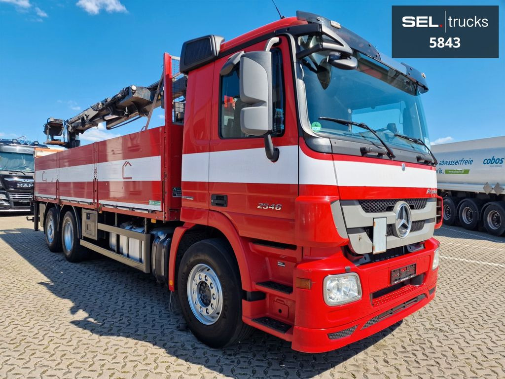 Mercedes-Benz Actros 2546 / HIAB 166K / ADC 4,1t / Lenkachse - Kamion sa dizalicom, Kamion sa tovarnim sandukom: slika 3 Mercedes-Benz Actros 2546 / HIAB 166K / ADC 4,1t / Lenkachse - Kamion sa dizalicom, Kamion sa tovarnim sandukom: slika 3