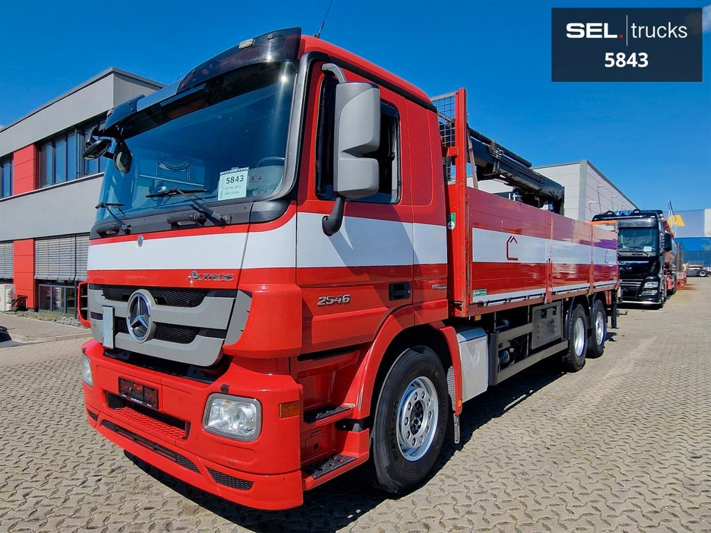 Mercedes-Benz Actros 2546 / HIAB 166K / ADC 4,1t / Lenkachse - Kamion sa dizalicom, Kamion sa tovarnim sandukom: slika 1 Mercedes-Benz Actros 2546 / HIAB 166K / ADC 4,1t / Lenkachse - Kamion sa dizalicom, Kamion sa tovarnim sandukom: slika 1