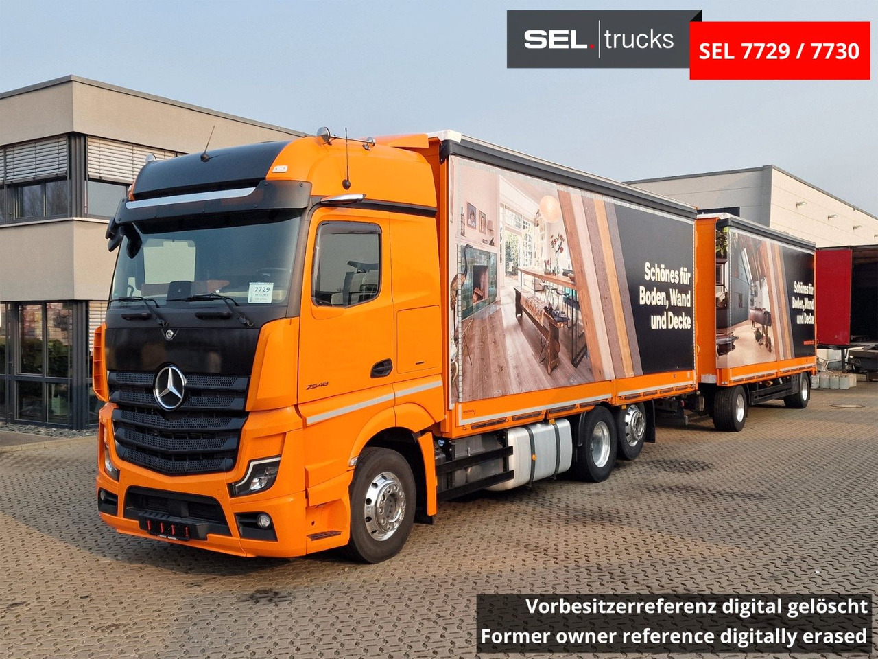 Mercedes-Benz Actros 2548 / Retarder / Euro 6E / Aluklappen - Kamion sa ceradom: slika 1 Mercedes-Benz Actros 2548 / Retarder / Euro 6E / Aluklappen - Kamion sa ceradom: slika 1