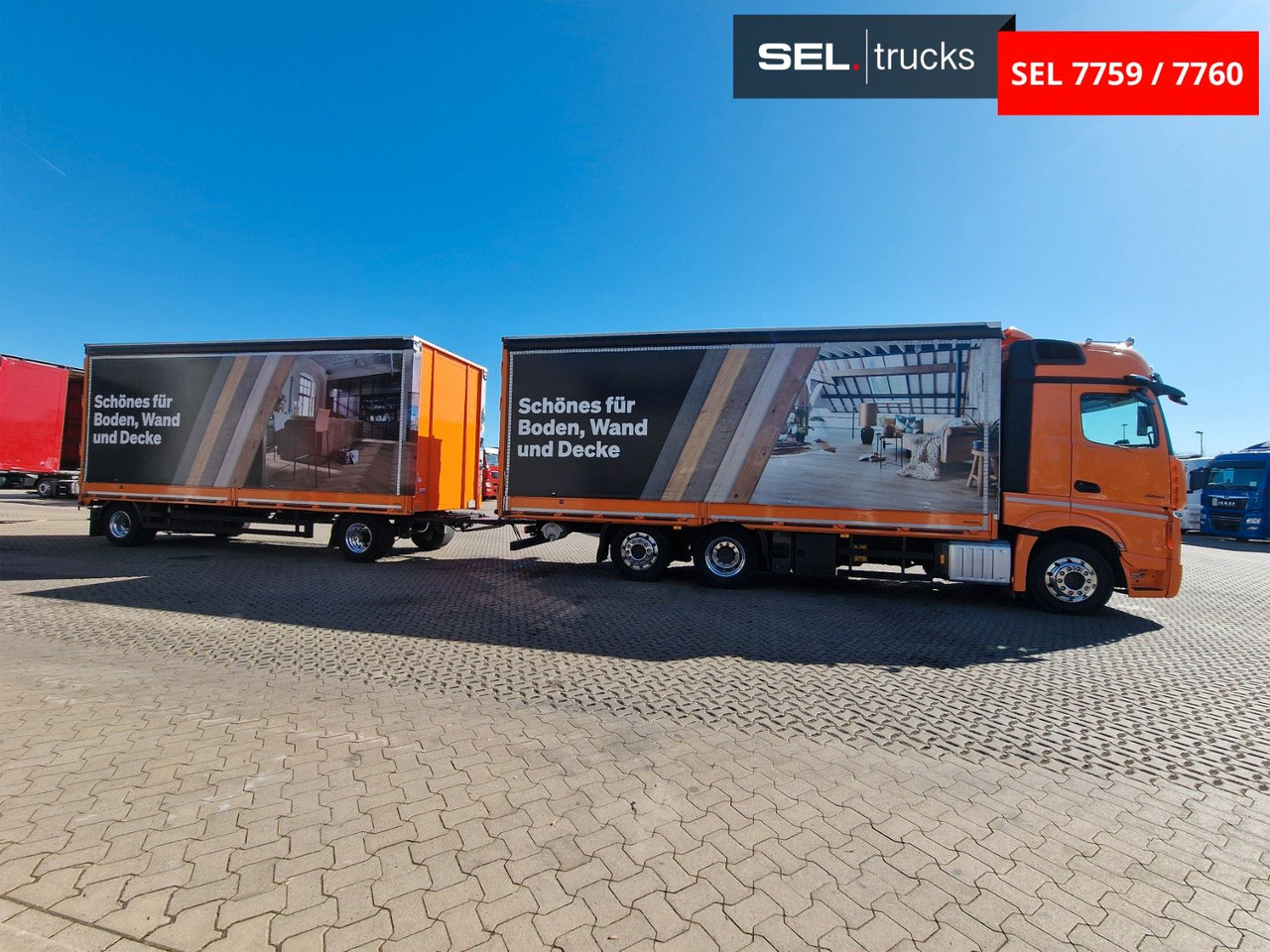 Mercedes-Benz Actros 2548 / Retarder / Euro 6E / Aluklappen - Kamion sa ceradom: slika 4 Mercedes-Benz Actros 2548 / Retarder / Euro 6E / Aluklappen - Kamion sa ceradom: slika 4