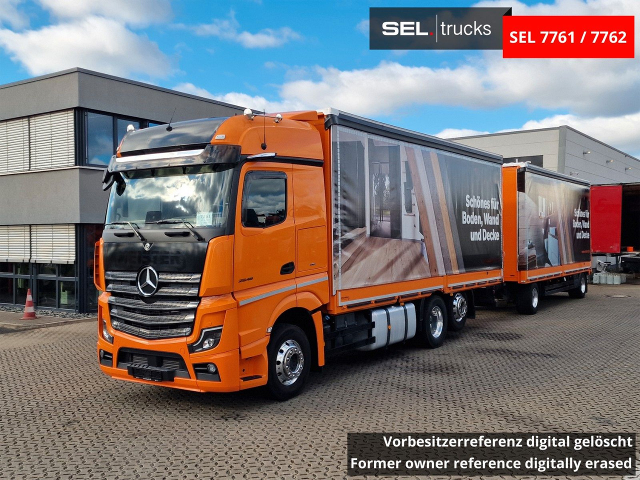 Mercedes-Benz Actros 2548 / Retarder / Euro 6E / Aluklappen - Kamion sa ceradom: slika 1 Mercedes-Benz Actros 2548 / Retarder / Euro 6E / Aluklappen - Kamion sa ceradom: slika 1