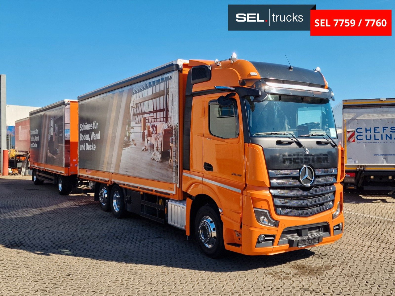 Mercedes-Benz Actros 2548 / Retarder / Euro 6E / Aluklappen - Kamion sa ceradom: slika 3 Mercedes-Benz Actros 2548 / Retarder / Euro 6E / Aluklappen - Kamion sa ceradom: slika 3