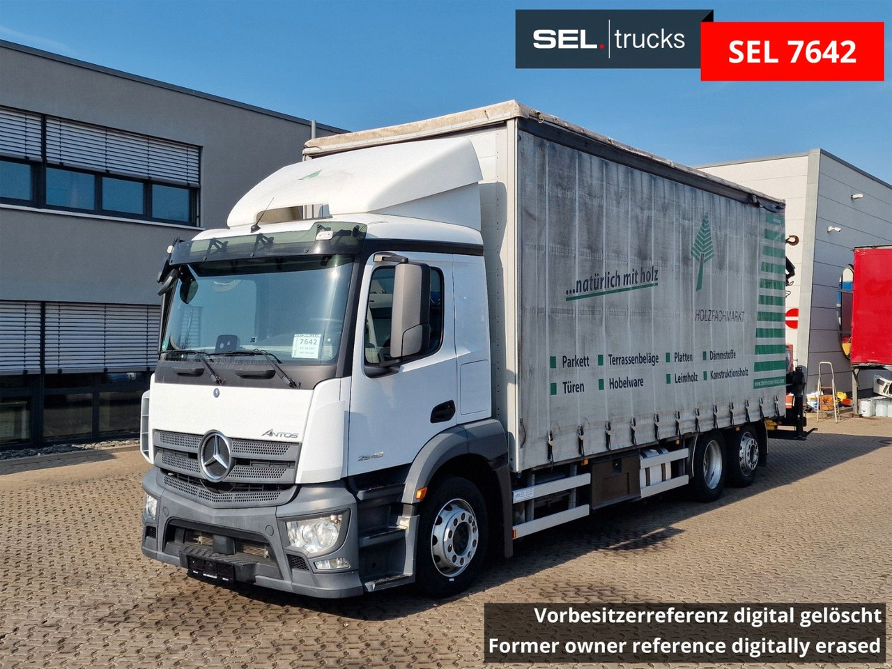 Mercedes-Benz Antos 2540 / Fernbedienung / Lenkachse - Kamion sa dizalicom: slika 2 Mercedes-Benz Antos 2540 / Fernbedienung / Lenkachse - Kamion sa dizalicom: slika 2