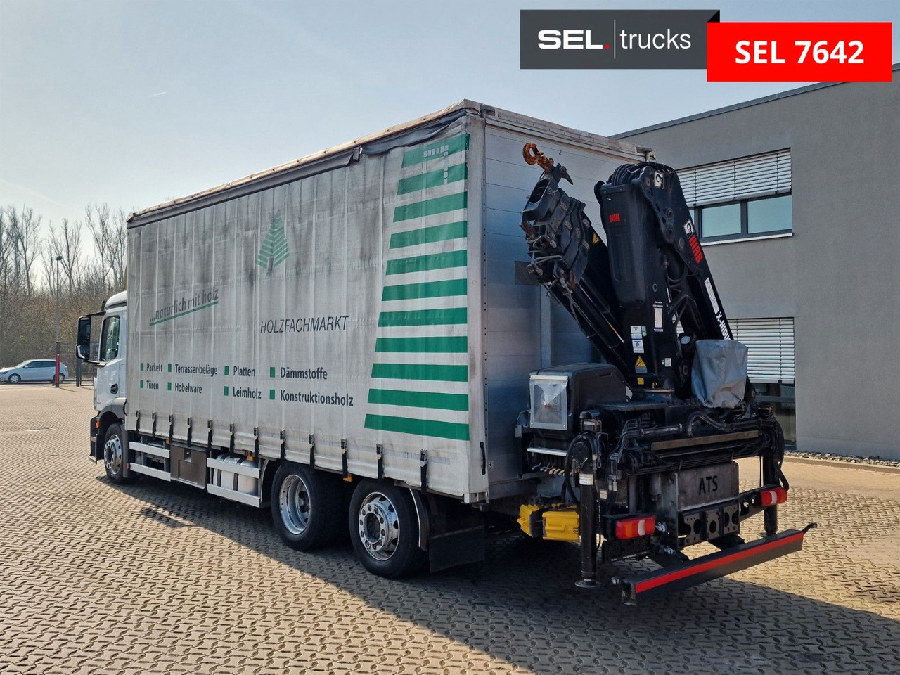 Mercedes-Benz Antos 2540 / Fernbedienung / Lenkachse - Kamion sa dizalicom: slika 1 Mercedes-Benz Antos 2540 / Fernbedienung / Lenkachse - Kamion sa dizalicom: slika 1