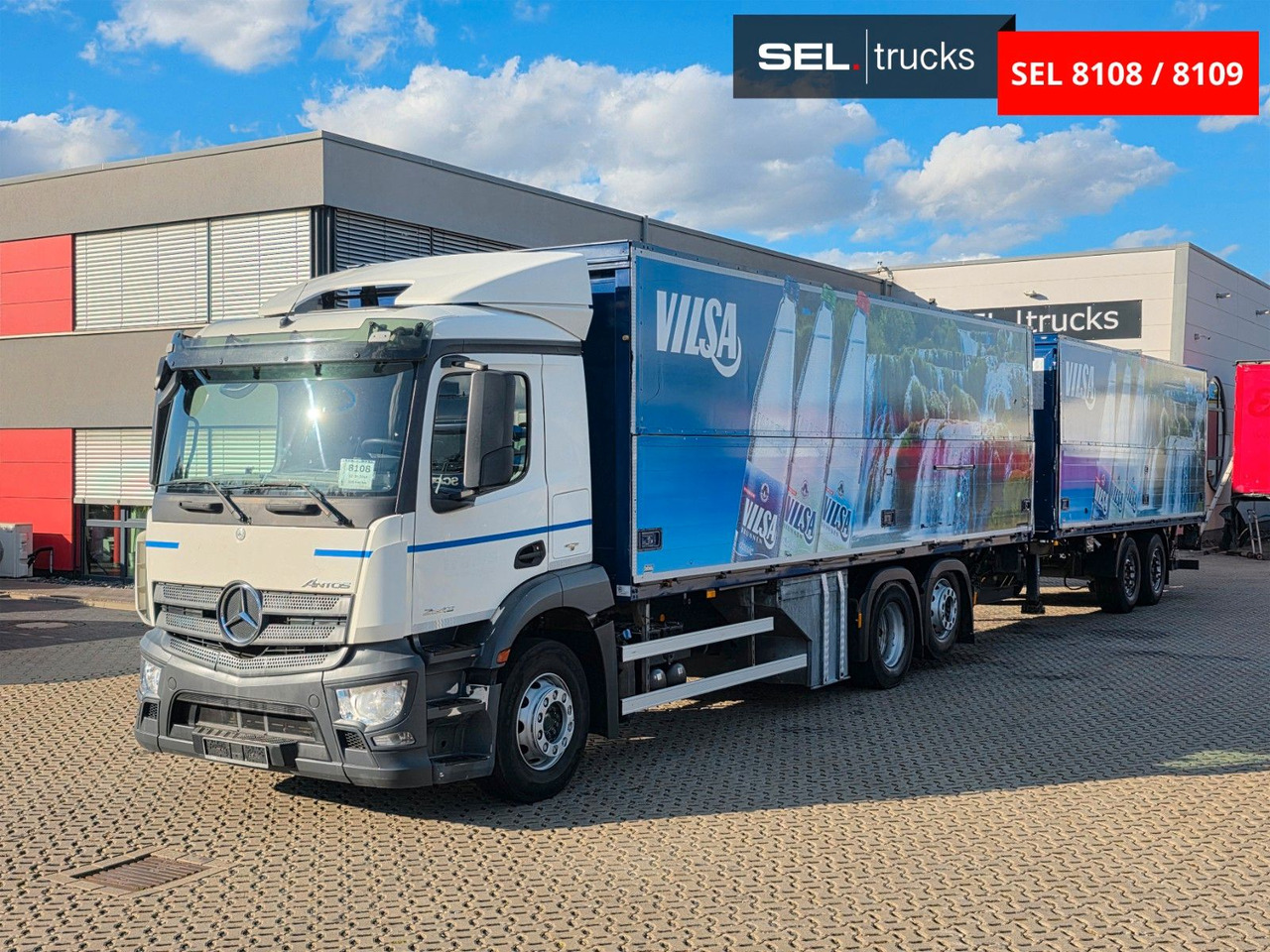 Mercedes-Benz Antos 2543 / Ldbw / Lenkachse / Liftachse - Kamion za prevoz boca: slika 1 Mercedes-Benz Antos 2543 / Ldbw / Lenkachse / Liftachse - Kamion za prevoz boca: slika 1