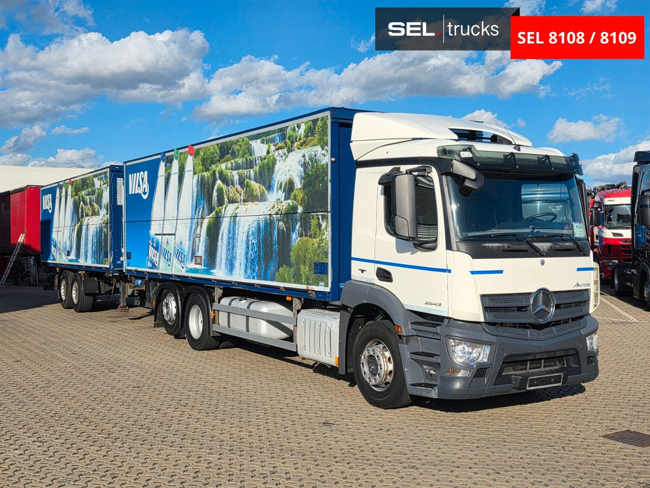 Mercedes-Benz Antos 2543 / Ldbw / Lenkachse / Liftachse - Kamion za prevoz boca: slika 3 Mercedes-Benz Antos 2543 / Ldbw / Lenkachse / Liftachse - Kamion za prevoz boca: slika 3