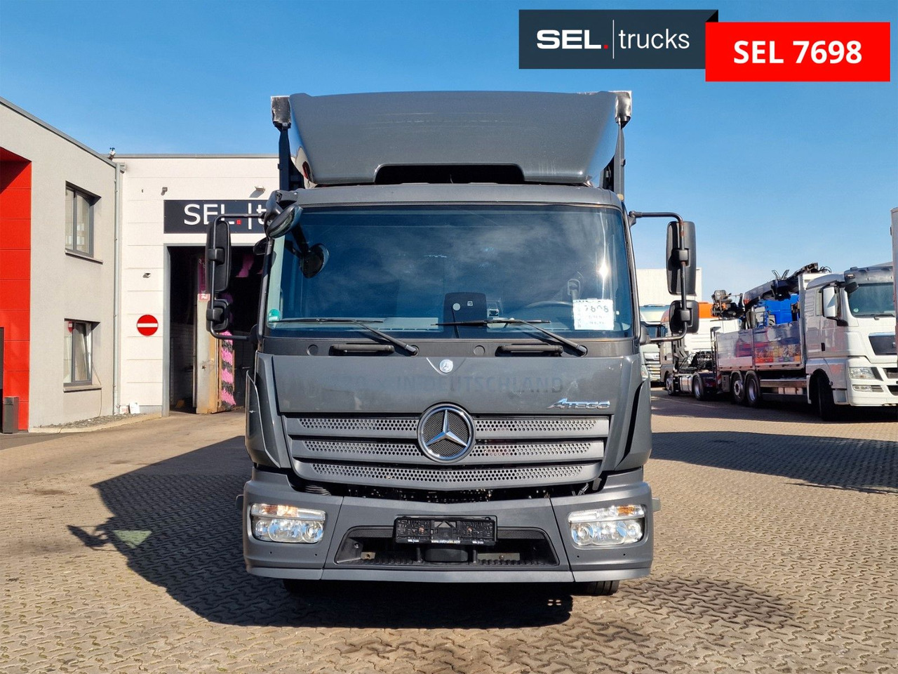 Mercedes-Benz Atego 1221 / Ladebordwand - Kamion sa ceradom: slika 2 Mercedes-Benz Atego 1221 / Ladebordwand - Kamion sa ceradom: slika 2