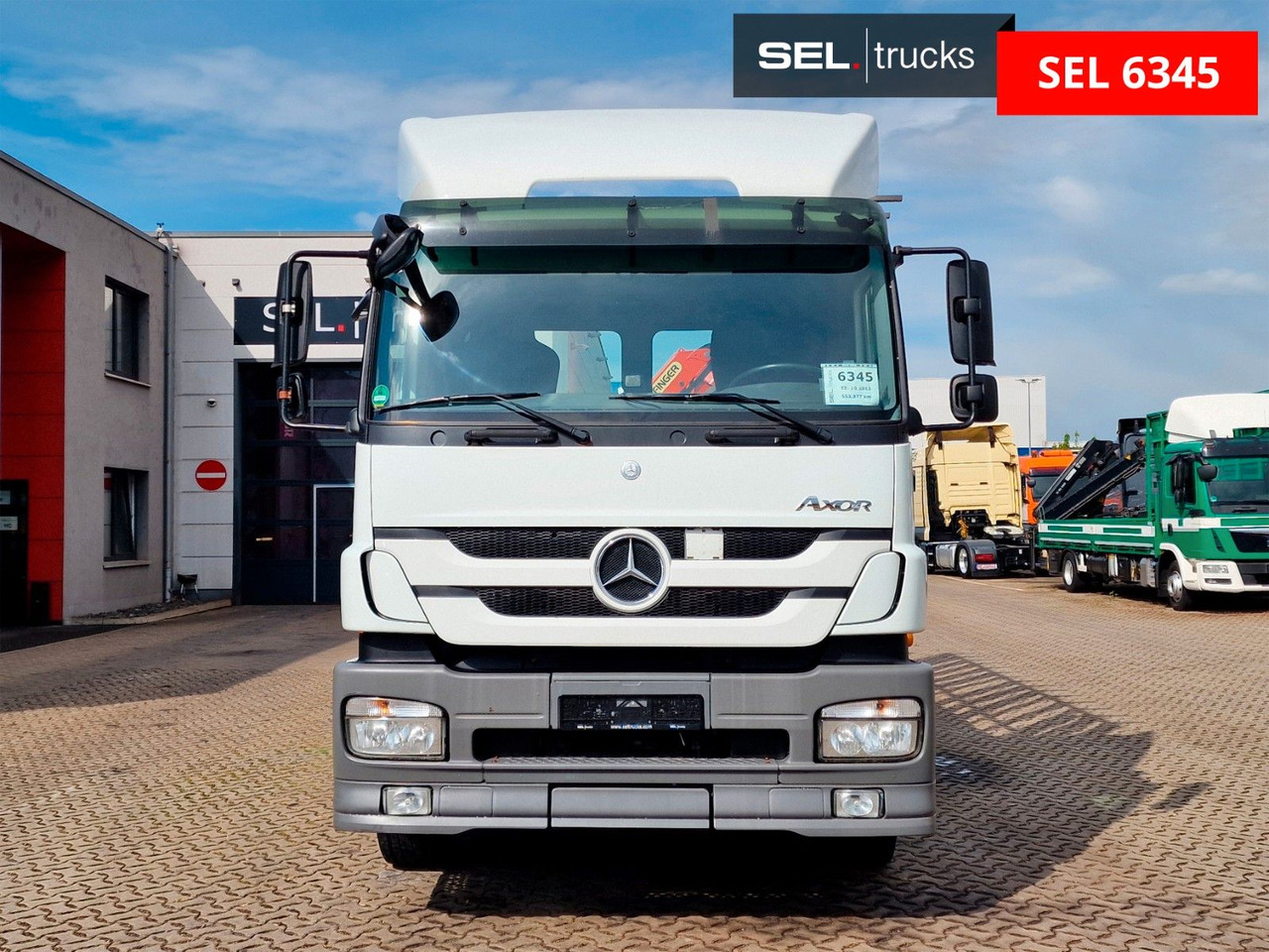 Mercedes-Benz Axor 1833L / Palfinger PK 12002-EH / GLAS - Kamion sa dizalicom: slika 2 Mercedes-Benz Axor 1833L / Palfinger PK 12002-EH / GLAS - Kamion sa dizalicom: slika 2