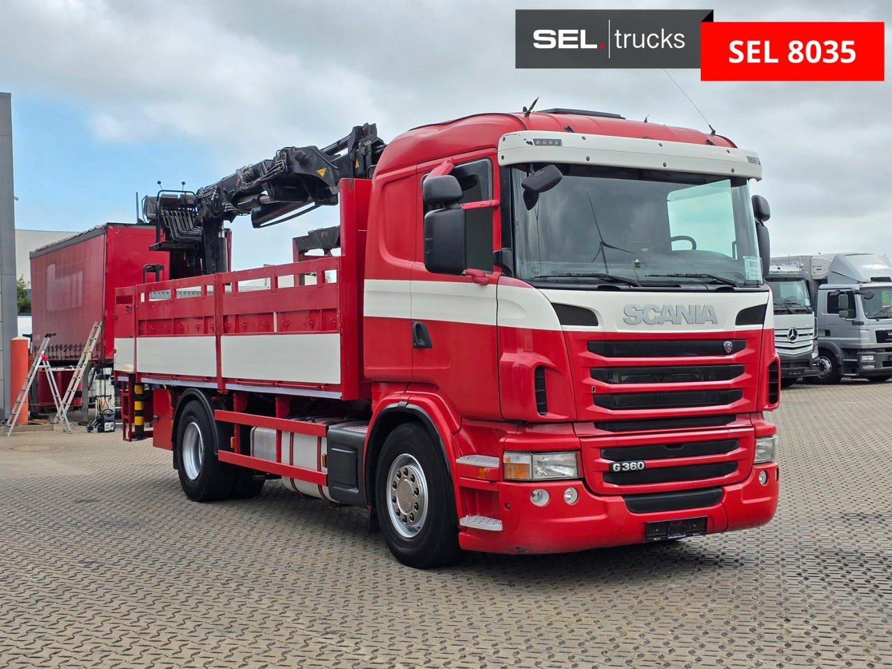Scania G 360 LB4X2MNA / Retarder / Ohne Fernbedienung - Kamion sa dizalicom: slika 3 Scania G 360 LB4X2MNA / Retarder / Ohne Fernbedienung - Kamion sa dizalicom: slika 3