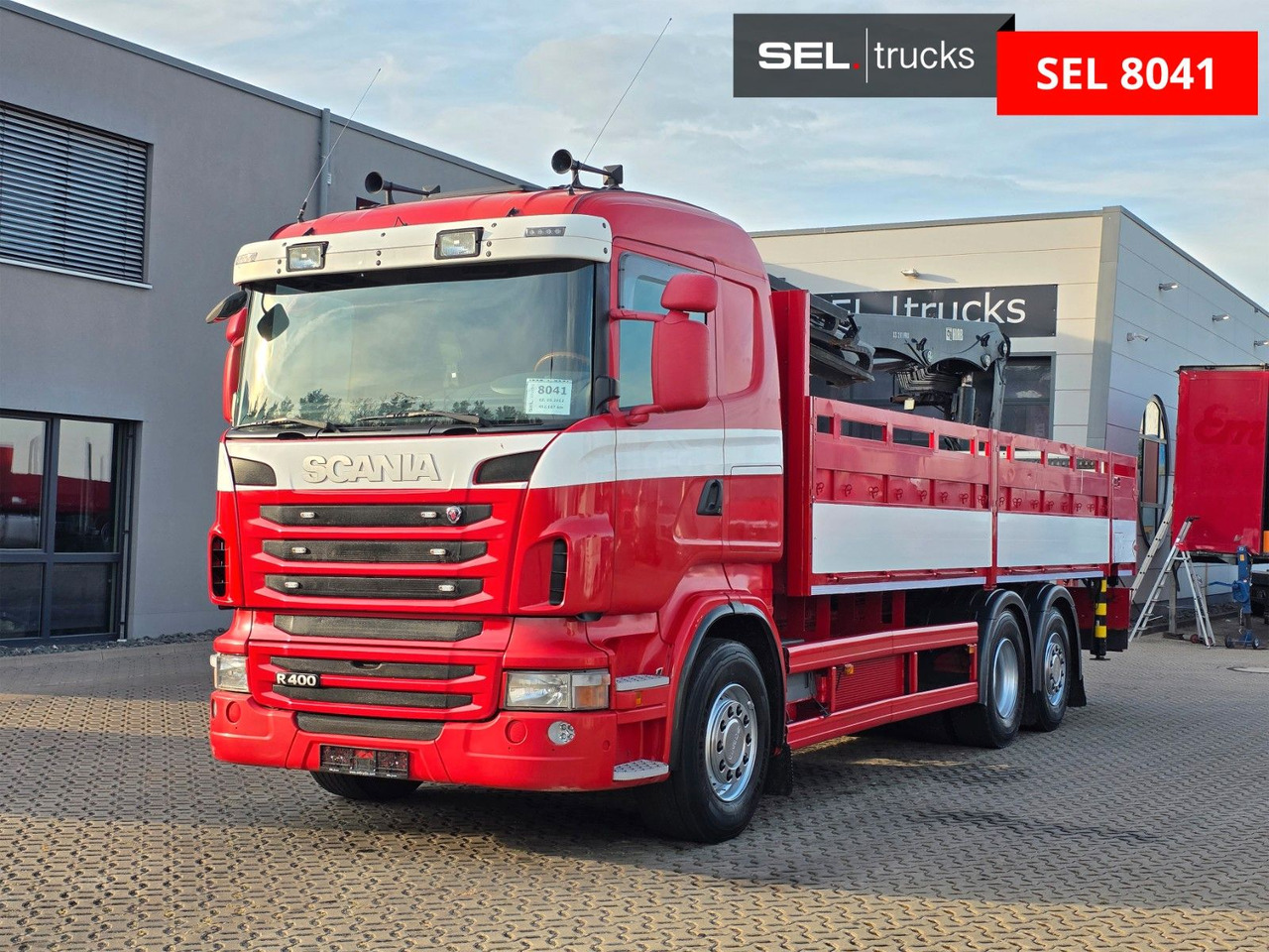 Scania R400 LB6X2*4HNB / Retarder / HIAB / Lenkachse - Kamion sa dizalicom: slika 1 Scania R400 LB6X2*4HNB / Retarder / HIAB / Lenkachse - Kamion sa dizalicom: slika 1
