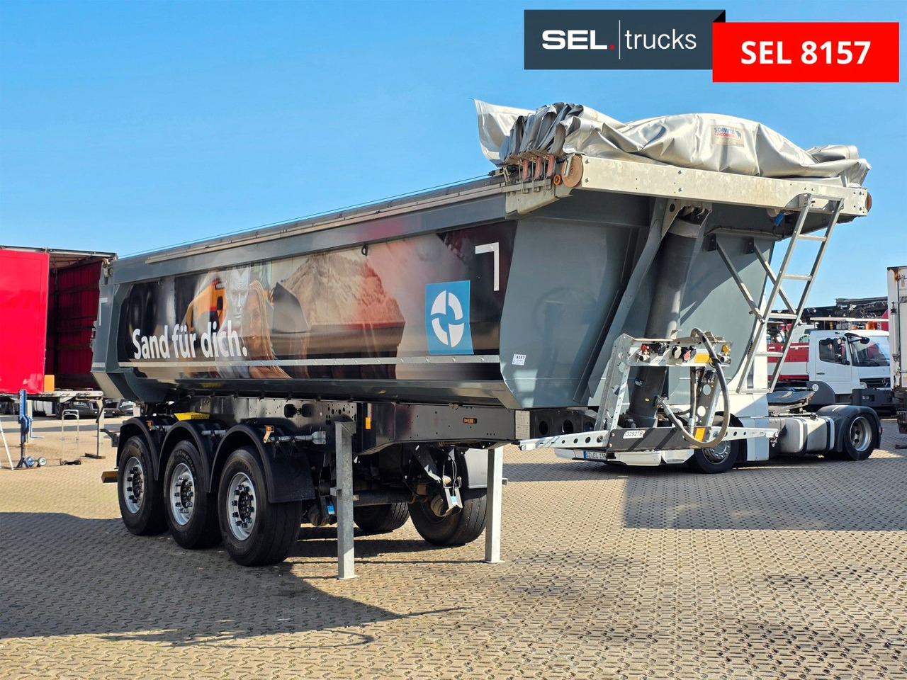 Schmitz Cargobull SKI 24 SL 7.2 / Kipperabdeckung / Liftachse - Poluprikolica istovarivača: slika 3 Schmitz Cargobull SKI 24 SL 7.2 / Kipperabdeckung / Liftachse - Poluprikolica istovarivača: slika 3
