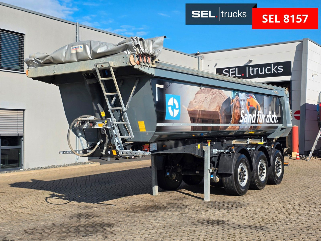 Schmitz Cargobull SKI 24 SL 7.2 / Kipperabdeckung / Liftachse - Poluprikolica istovarivača: slika 1 Schmitz Cargobull SKI 24 SL 7.2 / Kipperabdeckung / Liftachse - Poluprikolica istovarivača: slika 1
