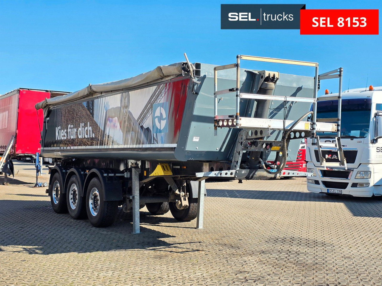 Schmitz Cargobull SKO Kipper 24 - Poluprikolica istovarivača: slika 3 Schmitz Cargobull SKO Kipper 24 - Poluprikolica istovarivača: slika 3