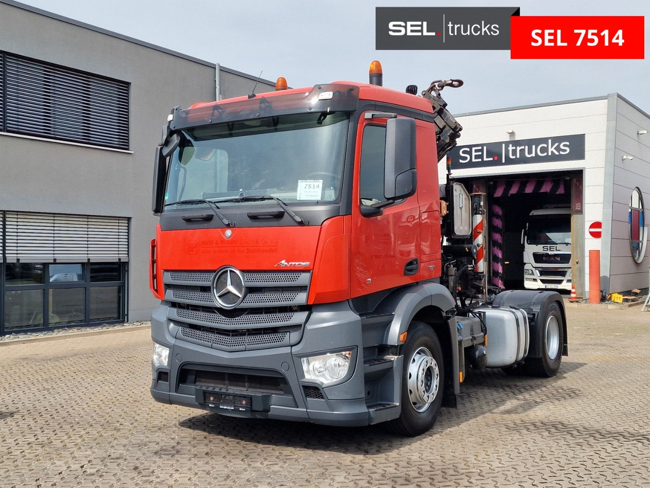 Mercedes-Benz Antos 1843 / Atlas 172.3E-A4 / KRAN - Tegljač: slika 2 Mercedes-Benz Antos 1843 / Atlas 172.3E-A4 / KRAN - Tegljač: slika 2
