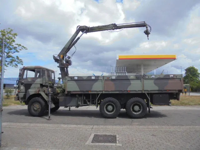 Kamion sa dizalicom DAF 6X6 + HIAB CRANE: slika 6