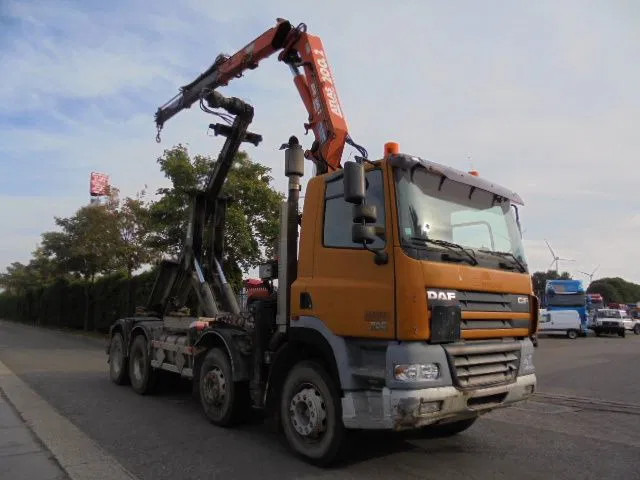 DAF 85.360 8X4 - Kamion sa kablovskim sistemom, Kamion sa dizalicom: slika 3 DAF 85.360 8X4 - Kamion sa kablovskim sistemom, Kamion sa dizalicom: slika 3