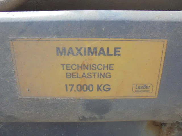 Kamion sa hidrauličnom kukom, Kamion sa dizalicom DAF CF 75 6X2 NL TRUCK: slika 17