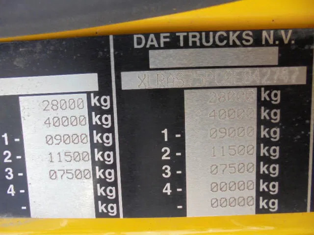 Kamion sa hidrauličnom kukom, Kamion sa dizalicom DAF CF 75 6X2 NL TRUCK: slika 18