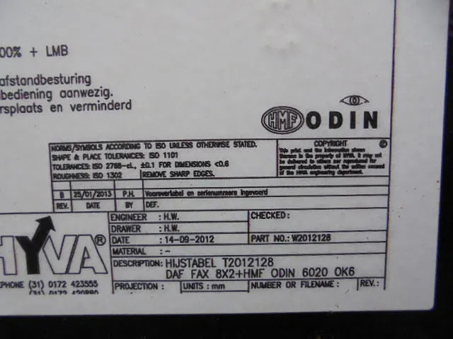 Kamion sa dizalicom DAF FAD 85-460 8X4 NL TRUCK: slika 18 Kamion sa dizalicom DAF FAD 85-460 8X4 NL TRUCK: slika 18