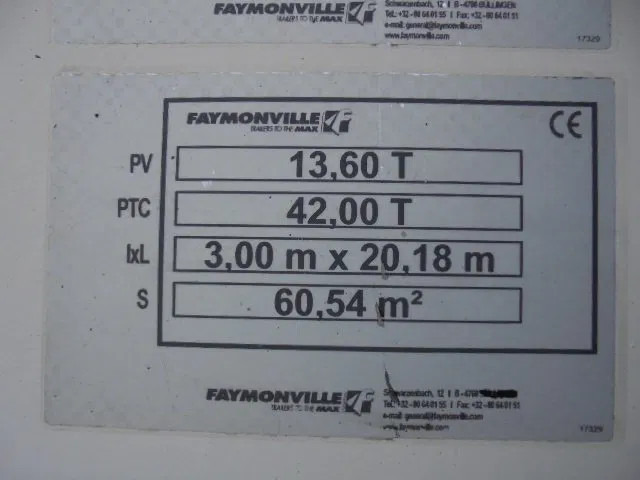 Niska poluprikolica za prevoz Faymonville F-S42-1ACA: slika 16