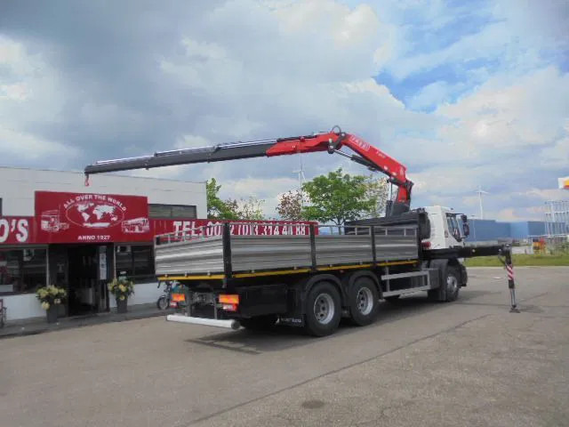 Novu Kamion sa tovarnim sandukom, Kamion sa dizalicom Renault 320 6X4 + FASSI F245 DEMO UNUSED NL TRUCK: slika 6