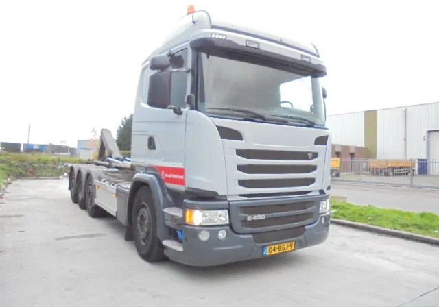Scania G450 8X2 RETARDER - Kamion sa hidrauličnom kukom: slika 4 Scania G450 8X2 RETARDER - Kamion sa hidrauličnom kukom: slika 4
