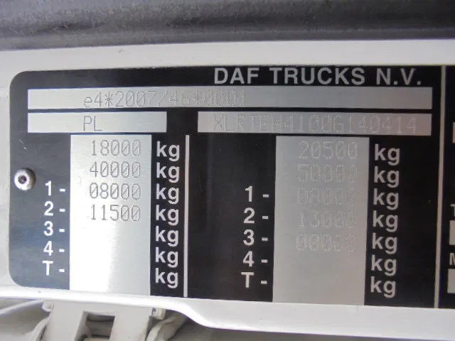 Tegljač DAF XF 440 SUPER SPACE CAB NL TRUCK: slika 17