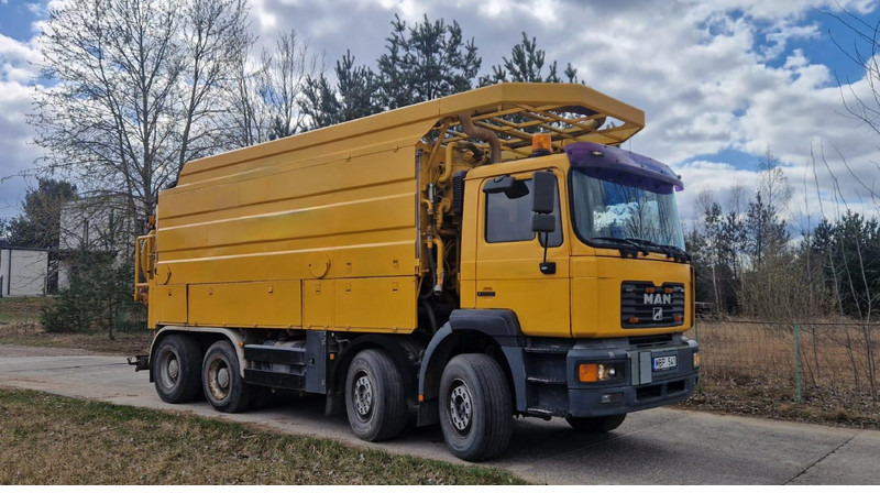 MAN 35.464 channel cleaner, 8x4 full spring, manual - Vakuumska cisterna: slika 2 MAN 35.464 channel cleaner, 8x4 full spring, manual - Vakuumska cisterna: slika 2