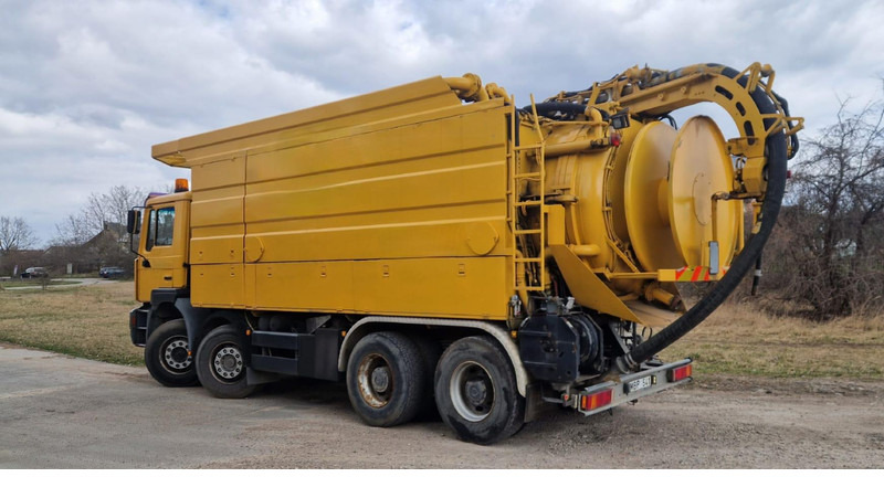MAN 35.464 channel cleaner, 8x4 full spring, manual - Vakuumska cisterna: slika 3 MAN 35.464 channel cleaner, 8x4 full spring, manual - Vakuumska cisterna: slika 3