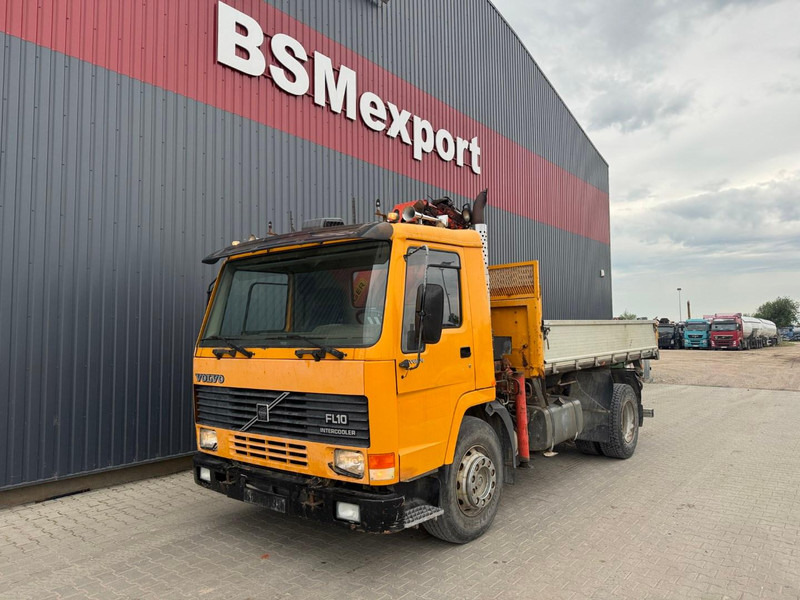 Volvo FL 10 + Palfinger PK 105 B - 3 - Istovarivač, Kamion sa dizalicom: slika 1 Volvo FL 10 + Palfinger PK 105 B - 3 - Istovarivač, Kamion sa dizalicom: slika 1