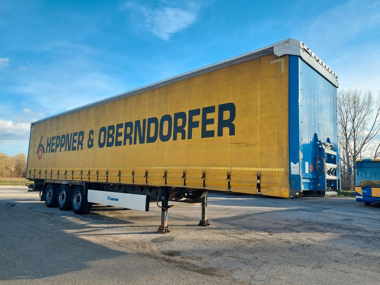 Krone SD Standard Coil Mulde lenkbare Hinterachse - Poluprikolica sa ceradom: slika 2 Krone SD Standard Coil Mulde lenkbare Hinterachse - Poluprikolica sa ceradom: slika 2